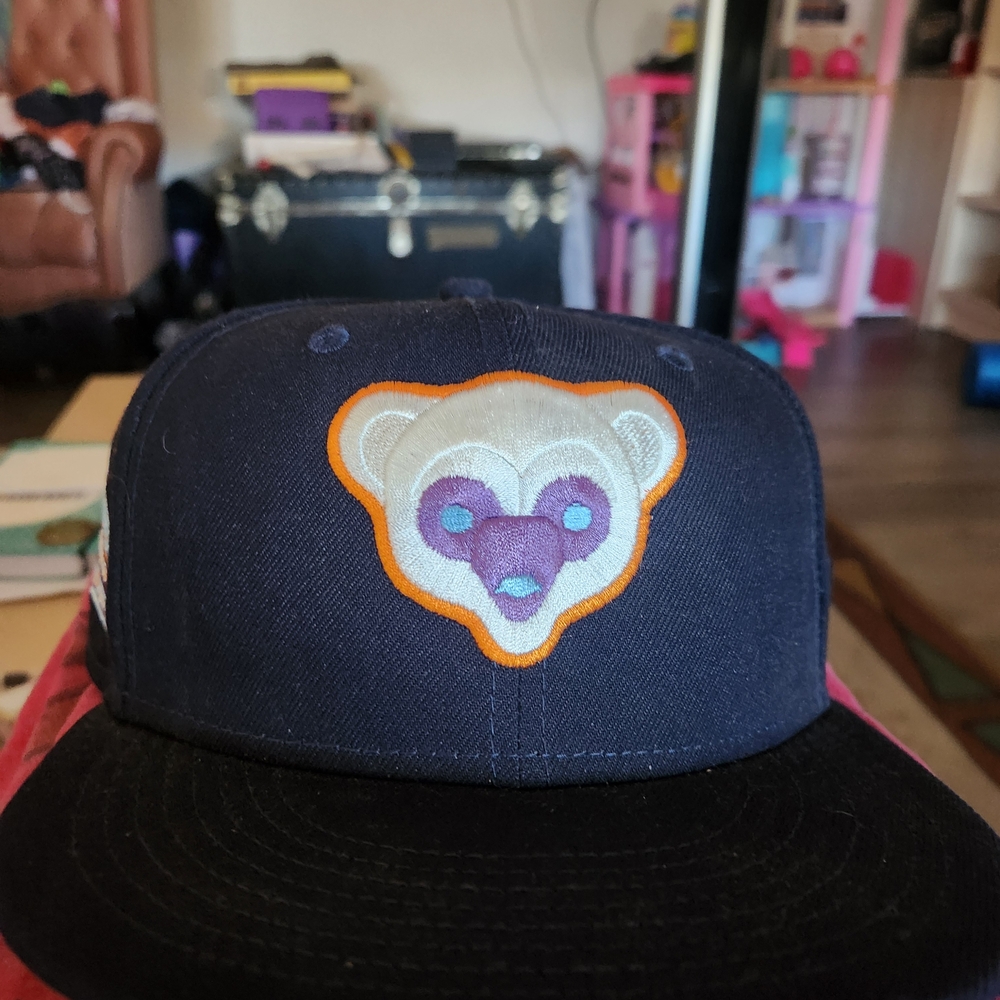 New Era Dark Blue Cap with Bear Patch